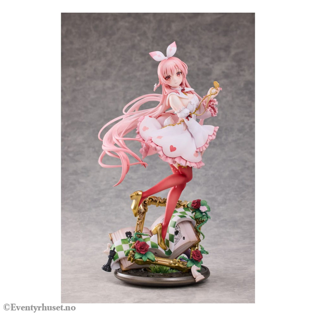Original Character PVC Statue 1/7 White Rabbit Rosu Wonderland Ver. Illustrated by Rosuuri Deluxe Edition 29 cm Manga &