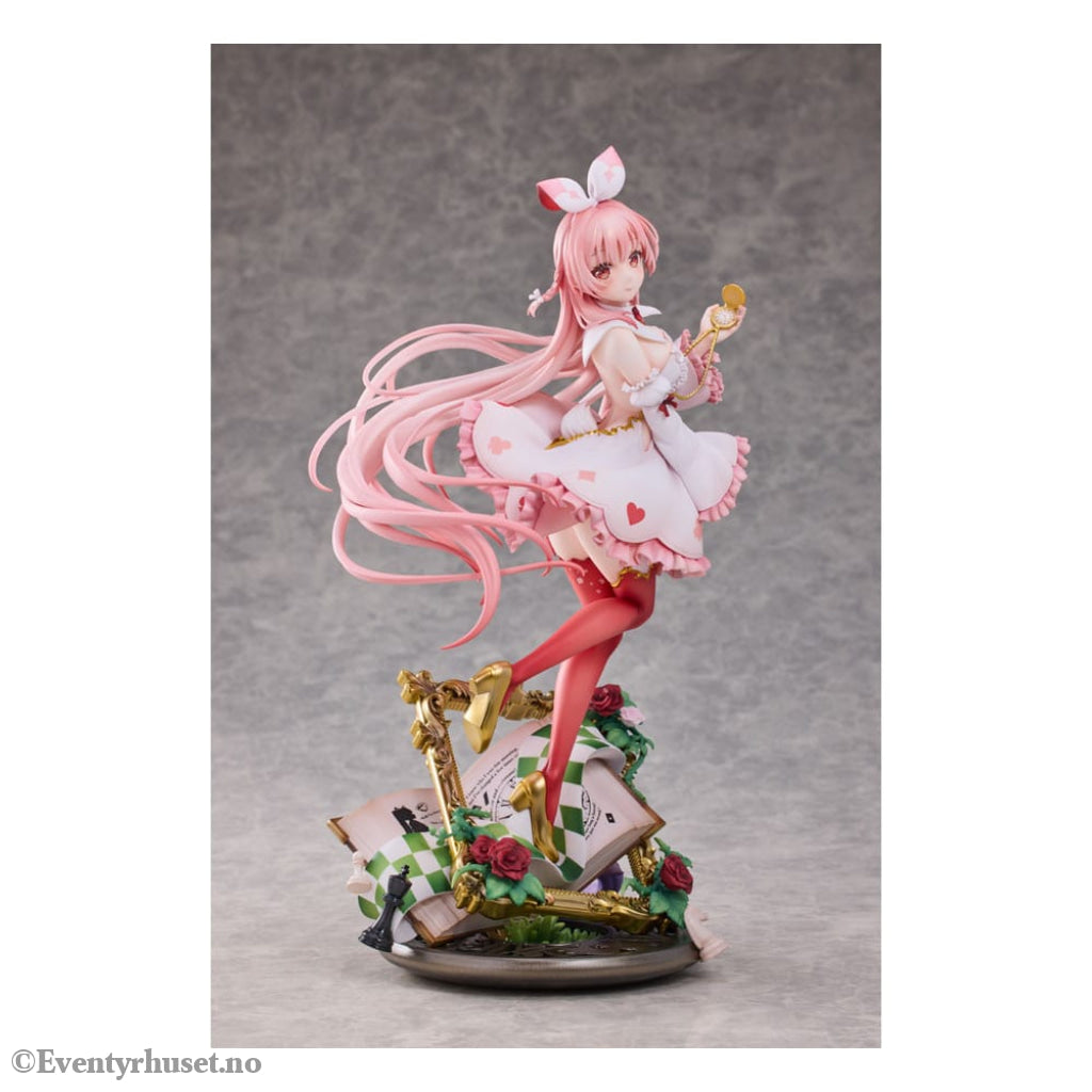 Original Character PVC Statue 1/7 White Rabbit Rosu Wonderland Ver. Illustrated by Rosuuri Deluxe Edition 29 cm Manga &