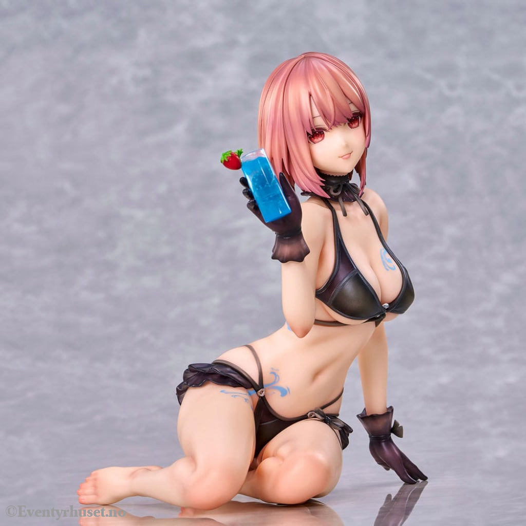 Original Character PVC Statue necömi Illustration One more drink for the vacation 13 cm Manga & Anime