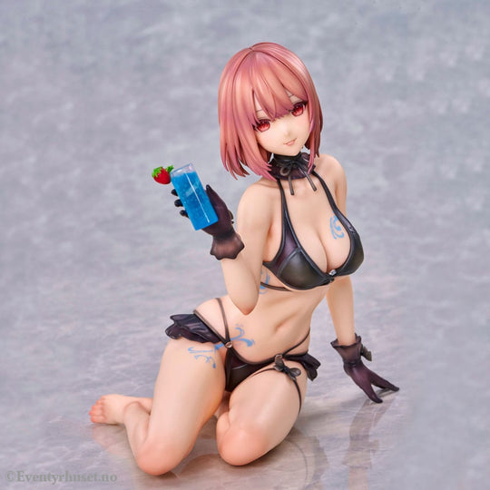 Original Character PVC Statue necömi Illustration One more drink for the vacation 13 cm Manga & Anime