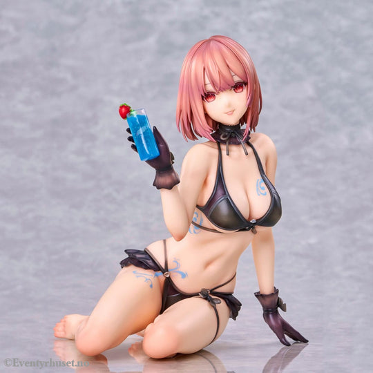 Original Character PVC Statue necömi Illustration One more drink for the vacation 13 cm Manga & Anime