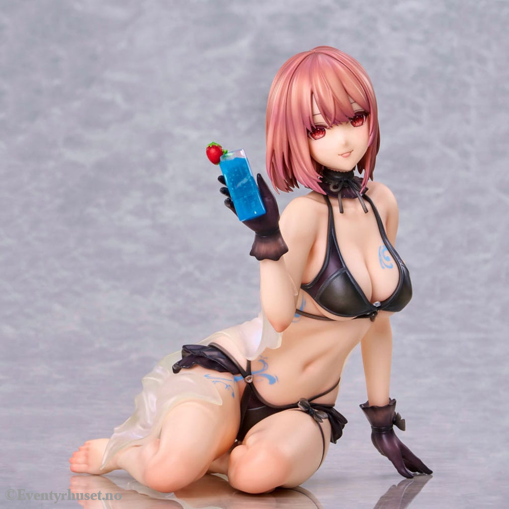Original Character PVC Statue necömi Illustration One more drink for the vacation 13 cm Manga & Anime