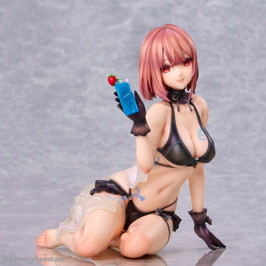 Original Character PVC Statue necömi Illustration One more drink for the vacation 13 cm Manga & Anime