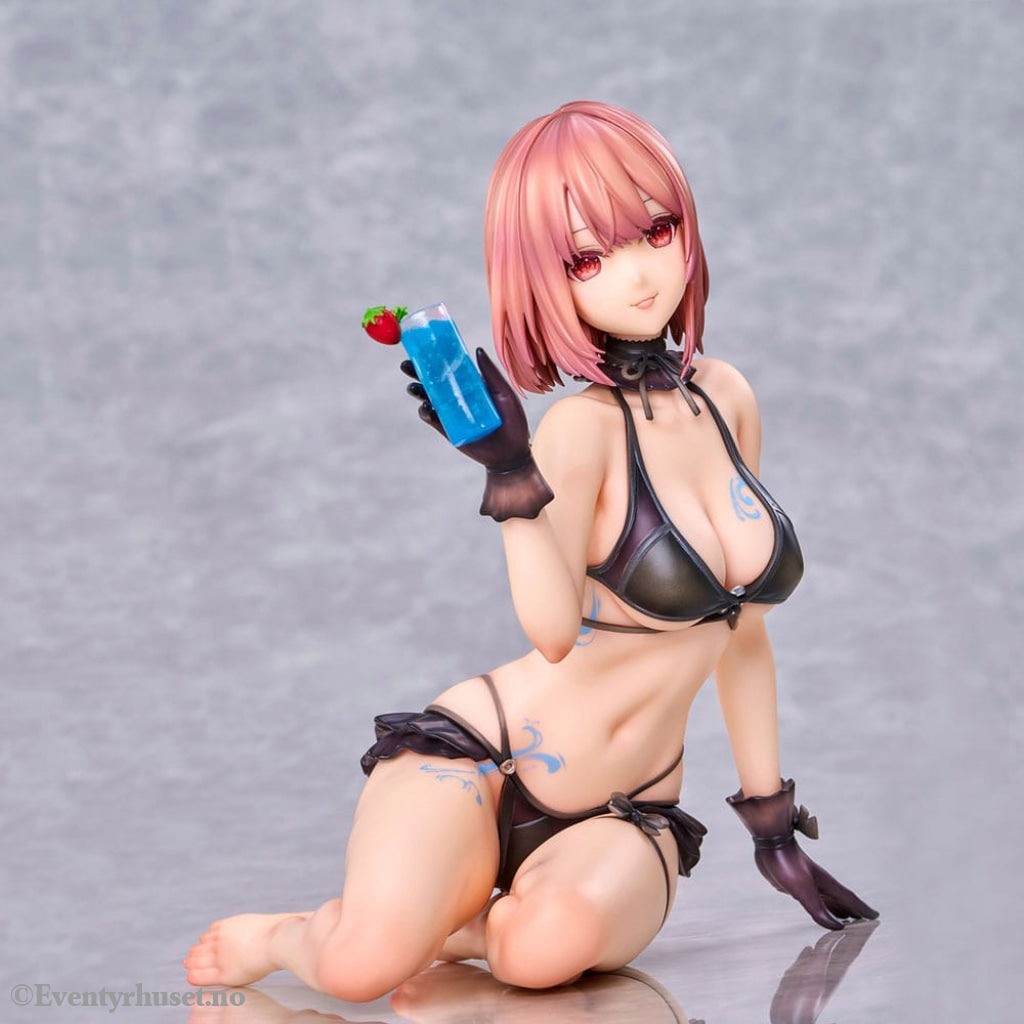 Original Character PVC Statue necömi Illustration One more drink for the vacation 13 cm Manga & Anime