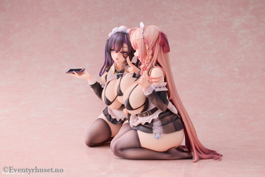 Original Character PVC Statues 1/5 2-Set Koho Miya & Otsuhane Fuwari illustration by Ninoude 18 cm Manga & Anime