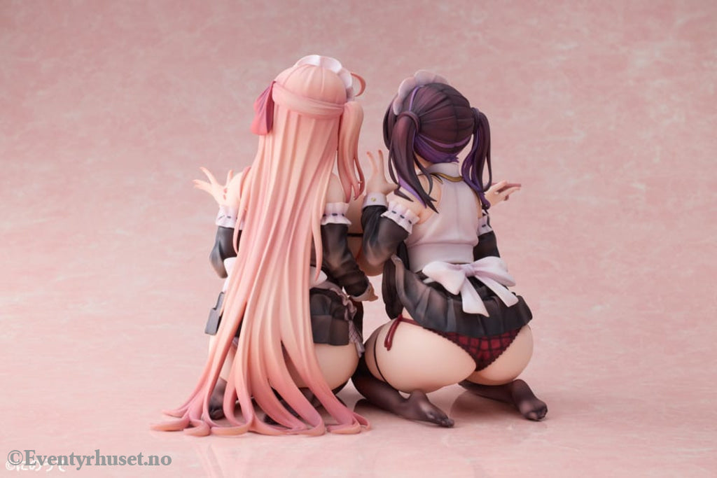 Original Character PVC Statues 1/5 2-Set Koho Miya & Otsuhane Fuwari illustration by Ninoude 18 cm Manga & Anime