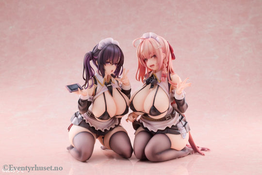 Original Character PVC Statues 1/5 2-Set Koho Miya & Otsuhane Fuwari illustration by Ninoude 18 cm Manga & Anime