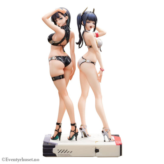 Original Character SSR PVC Statues 1/6 Konno Ao & Hakuyou Maruko 30 cm Manga & Anime