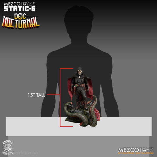 Original Character Static-6 PVC Statue 1/6 Rumble Society - Doc Nocturnal 38 cm Toys