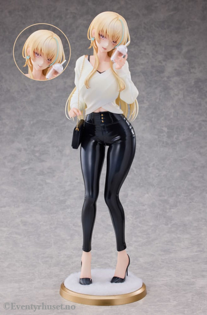Original Character Statue 1/4 Aoi Koigakubo Illustrated by Fujiko Leather Pants Deluxe Edition 42 cm Manga & Anime