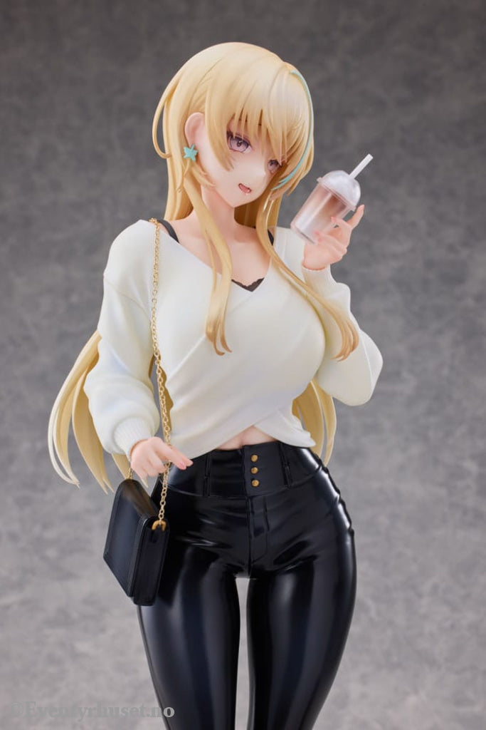 Original Character Statue 1/4 Aoi Koigakubo Illustrated by Fujiko Leather Pants Deluxe Edition 42 cm Manga & Anime