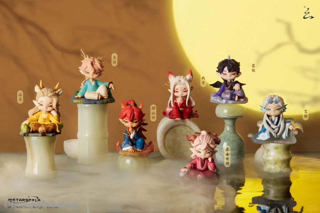 Original Character Trading Figures Searching for Mountains and Seas Stars 9 cm Assortment (6) Manga & Anime