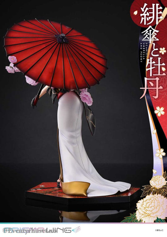 Original Illustration by Fuzichoco Prisma Wing PVC Statue 1/7 Scarlet Umbrella And Peony Deluxe Version 32 cm Manga &