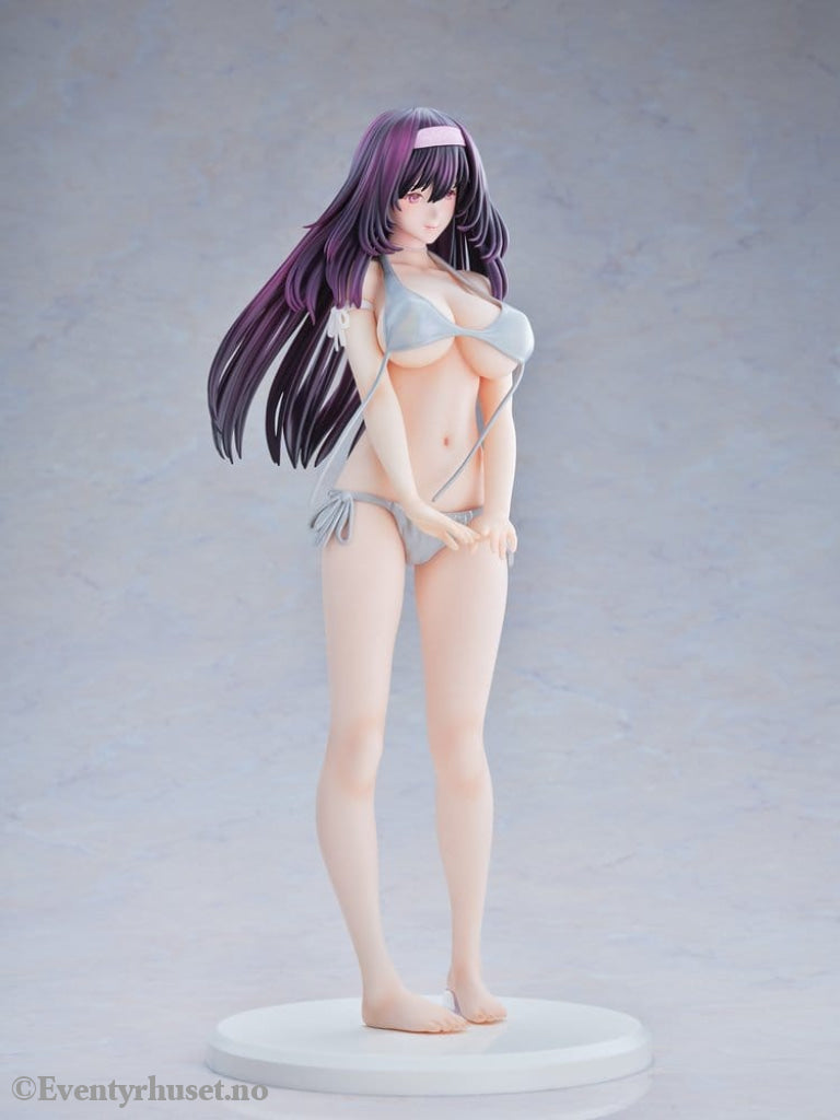 Original Model Statue 1/5 Tomoe Sakura Swimsuit Black Hair Ver. Illustration by Toshi Tsutakaze 32 cm Adult / Hentai