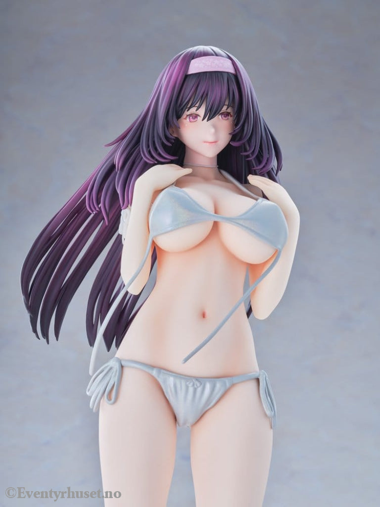 Original Model Statue 1/5 Tomoe Sakura Swimsuit Black Hair Ver. Illustration by Toshi Tsutakaze 32 cm Adult / Hentai