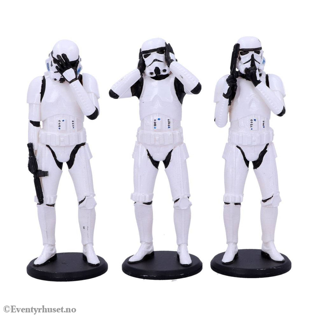 Original Stormtrooper Figures 3-Pack Three Wise Stormtroopers 14 cm Home & Gifts