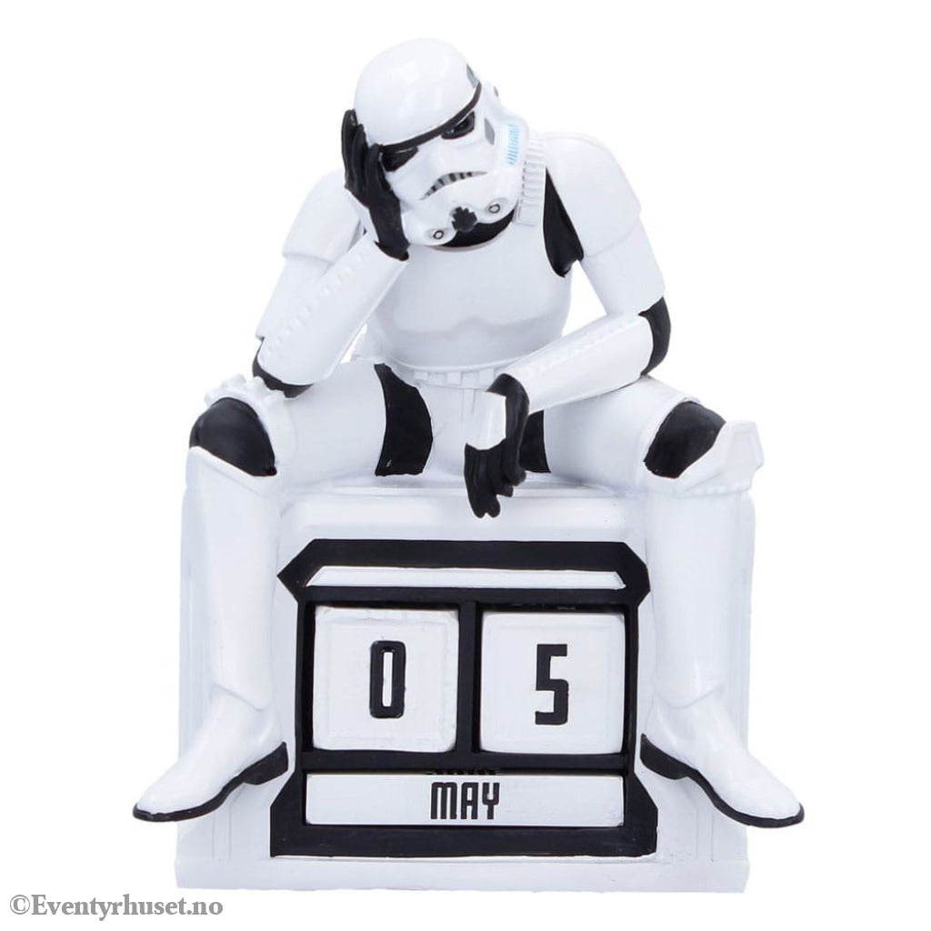 Original Stormtrooper Perpetual Calendar What a Day 14 cm Home & Gifts