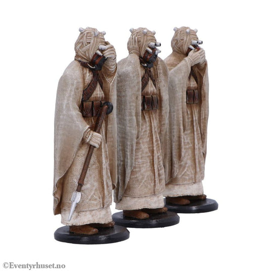 Original Stormtrooper Statue Three Wise Tusken Raiders 14 cm Collectibles