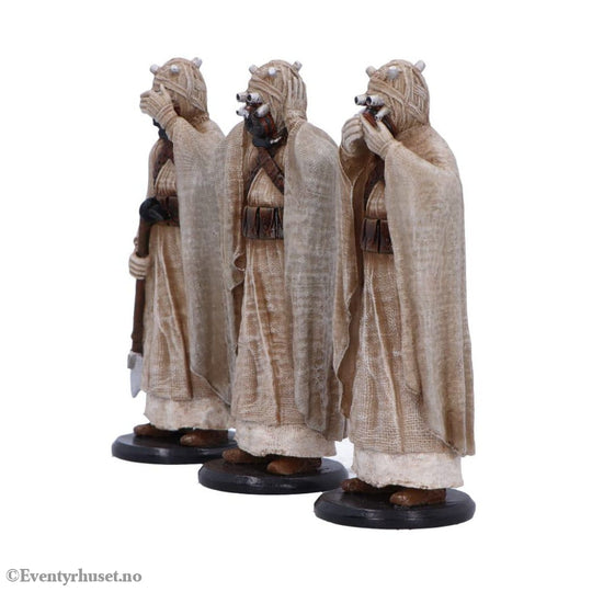 Original Stormtrooper Statue Three Wise Tusken Raiders 14 cm Collectibles
