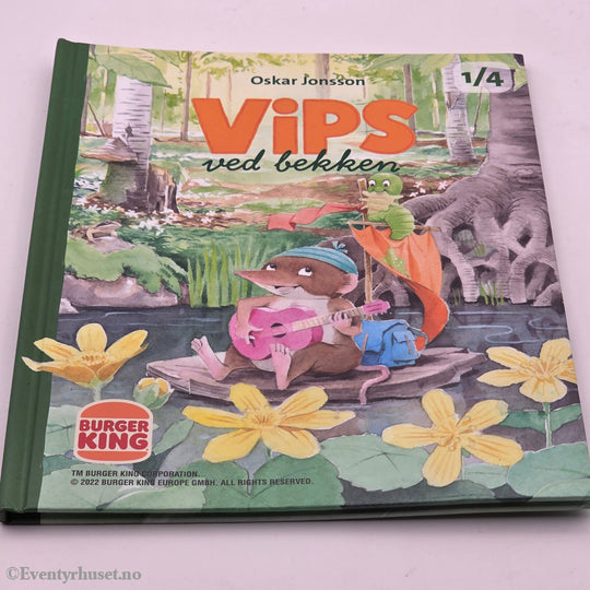 Oskar Jonsson, 2022. Vips ved bekken. Bok.