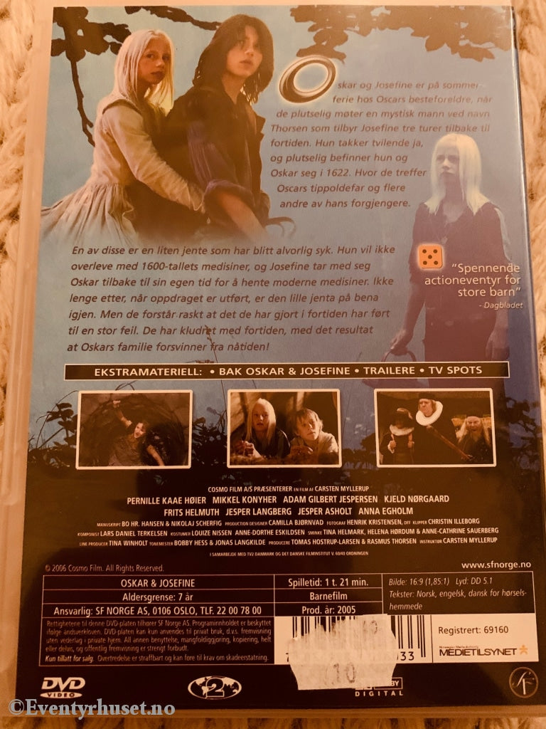 Oskar & Josefine. 2005. Dvd. Dvd