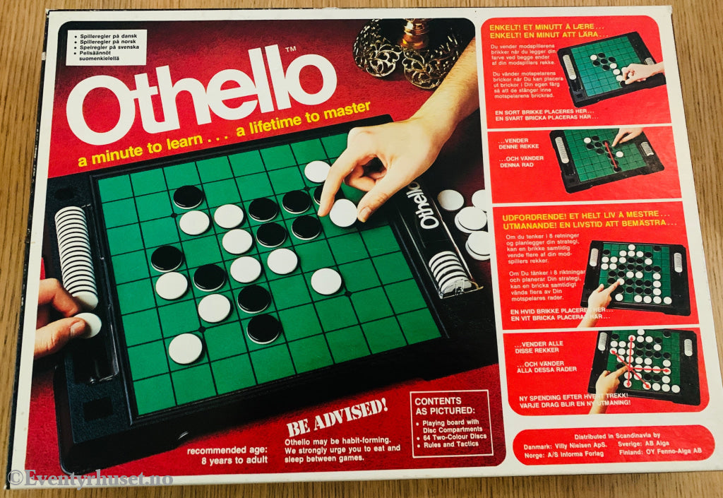 Othello. 1971. Brettspill.
