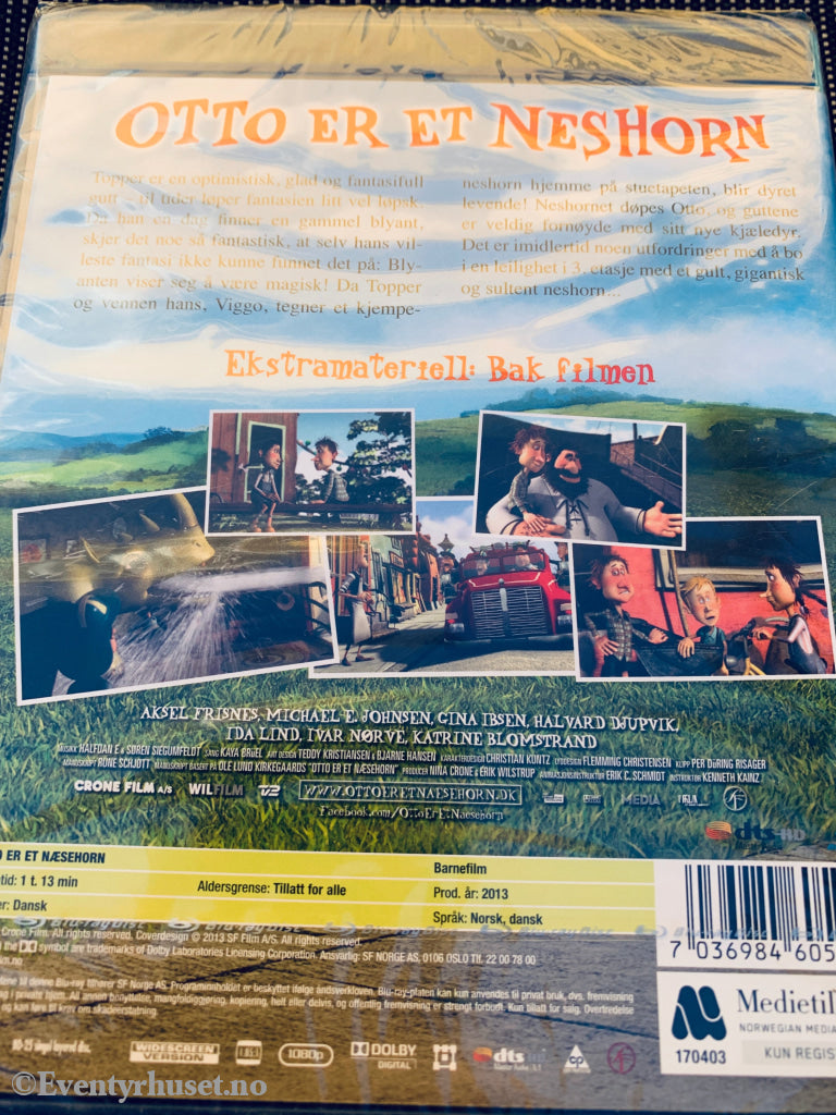 Otto er et Neshorn. Blu-ray. Ny i plast!