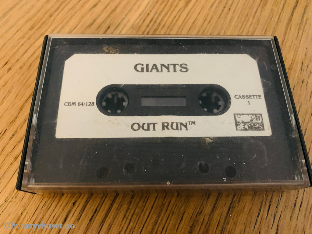 Out Run (1987). Commodore 64 (C64) spill solgt i Norge!