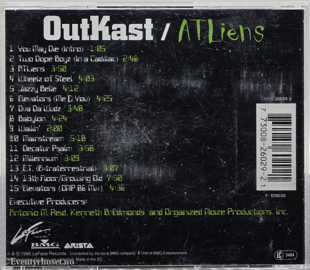 OutKast (1996) - ATLiens. CD.
