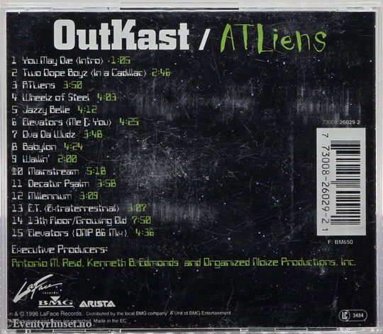 OutKast (1996) - ATLiens. CD.