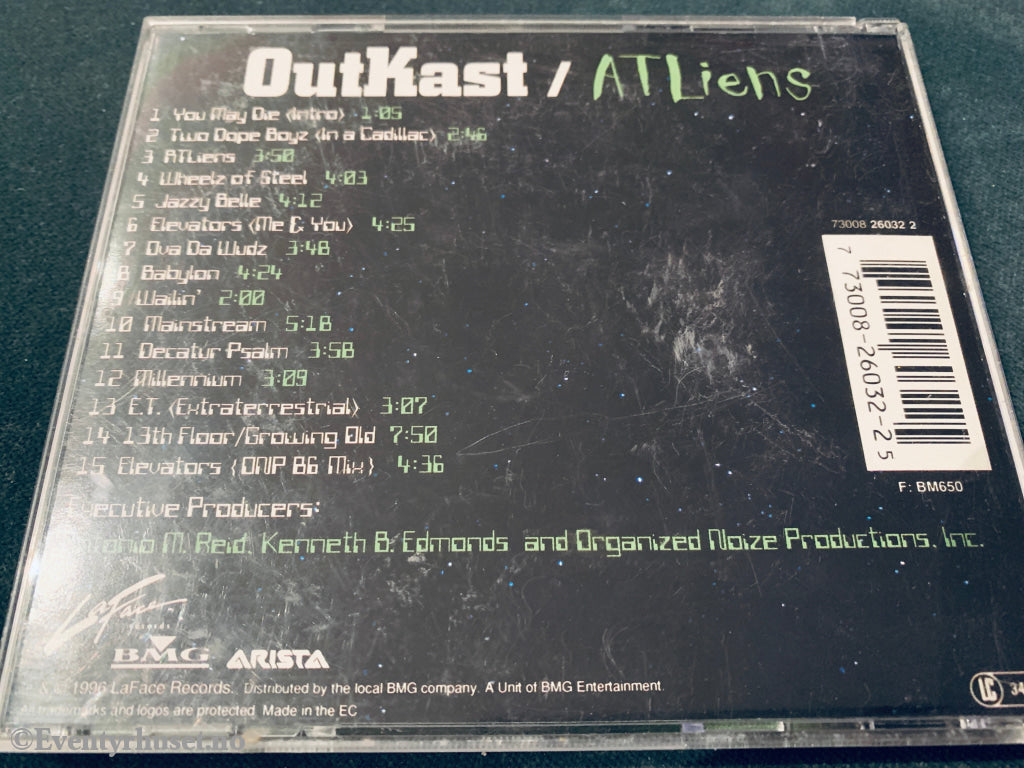 Outkast. Atliens. 1996. CD.