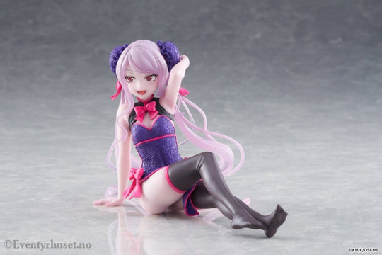 Overlord Desktop Cute PVC Statue Shalltear Chinese Dress Ver. 13 cm Manga & Anime