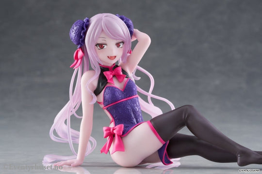 Overlord Desktop Cute PVC Statue Shalltear Chinese Dress Ver. 13 cm Manga & Anime