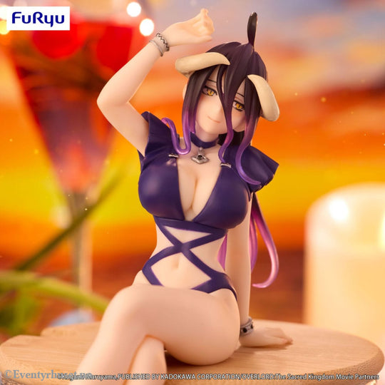 Overlord Noodle Stopper PVC Statue Albedo Swimsuit Dark Purple Color Ver. 16 cm Manga & Anime