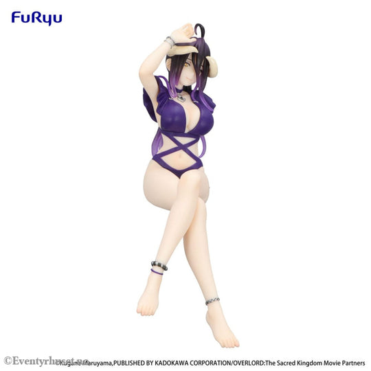 Overlord Noodle Stopper PVC Statue Albedo Swimsuit Dark Purple Color Ver. 16 cm Manga & Anime