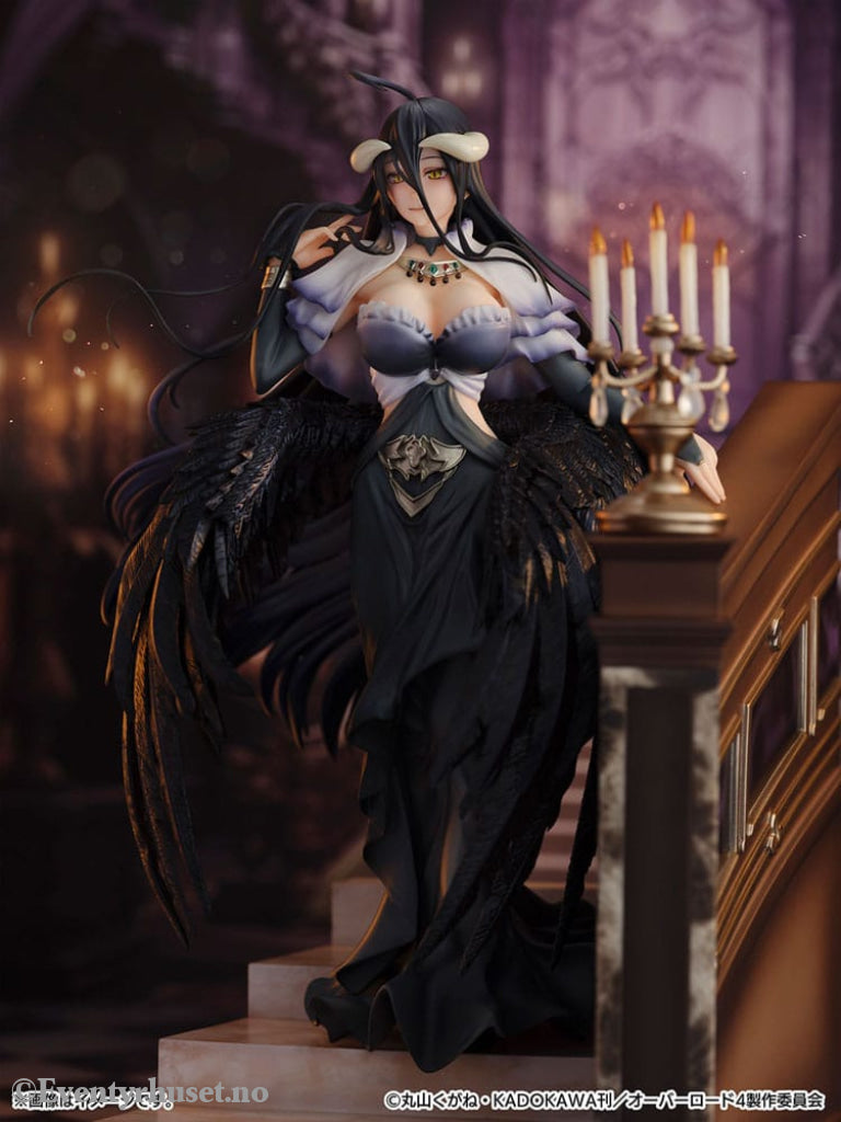 Overlord SHIBUYA SCRAMBLE FIGURE PVC Statue 1/7 Albedo Jet Black Dress Ver. 28 cm Manga & Anime