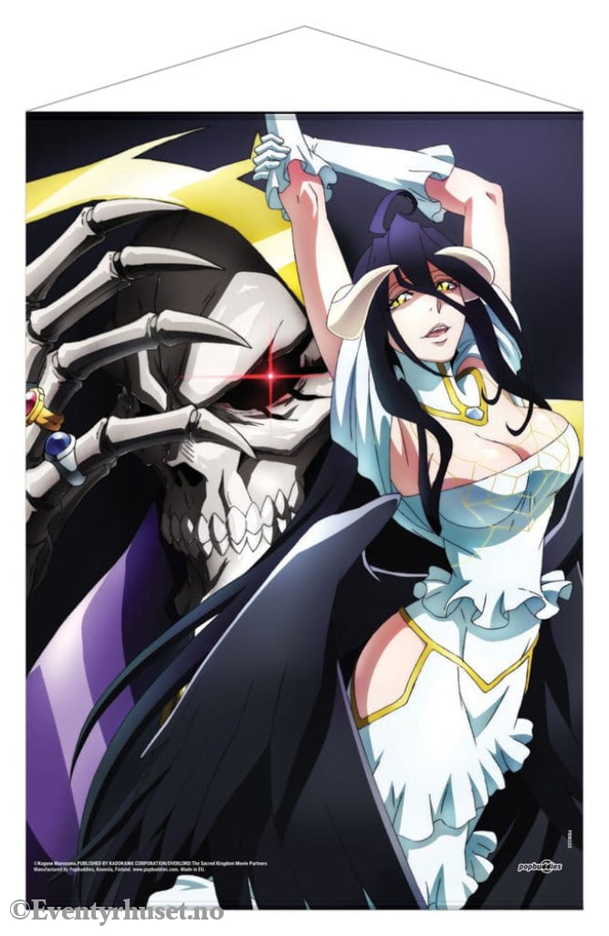 Overlord Wallscroll Ainz Ooal Gown & Albedo 50 x 70 cm Manga & Anime