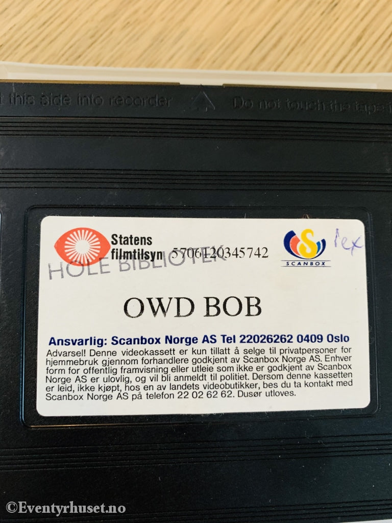 Owd Bob. 1997. Vhs Leiefilm.