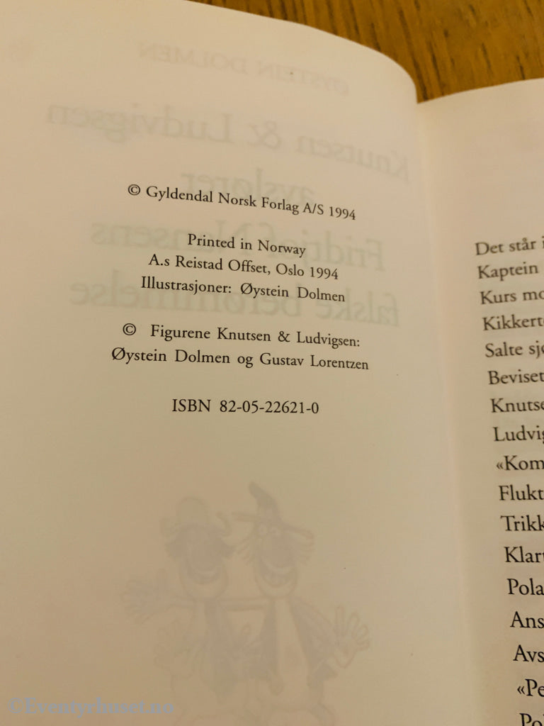 Øystein Dolmen. 1984. Knutsen & Ludvigsen avslører Fridtjof Nansens falske berømmelse. Bok.