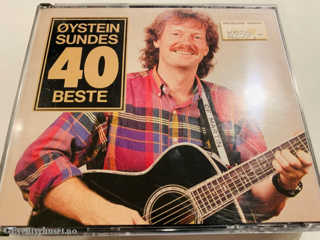 Øystein Sundes 40 Beste. 1991. Cd. Lydbok