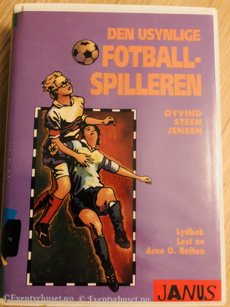 Øyvind Steen Jensen. Den Usynlige Fotballspilleren. 1994. Kassett. Kassettbok