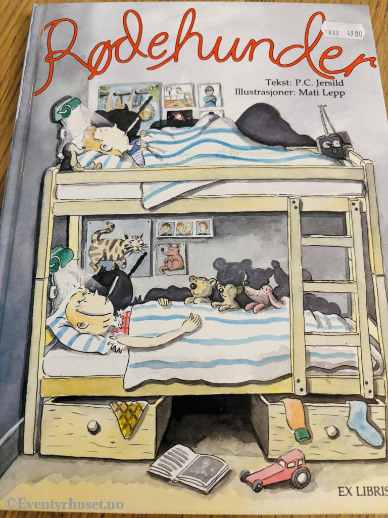 P.C. Jersild. Rødhunde. Bok.