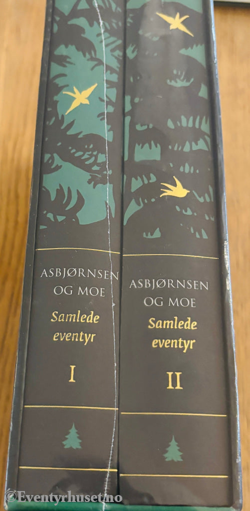 P. Chr. Asbjørnsen og Jørgen Moe. Ukjent. Samlede eventyr I–II. Ny i plast!