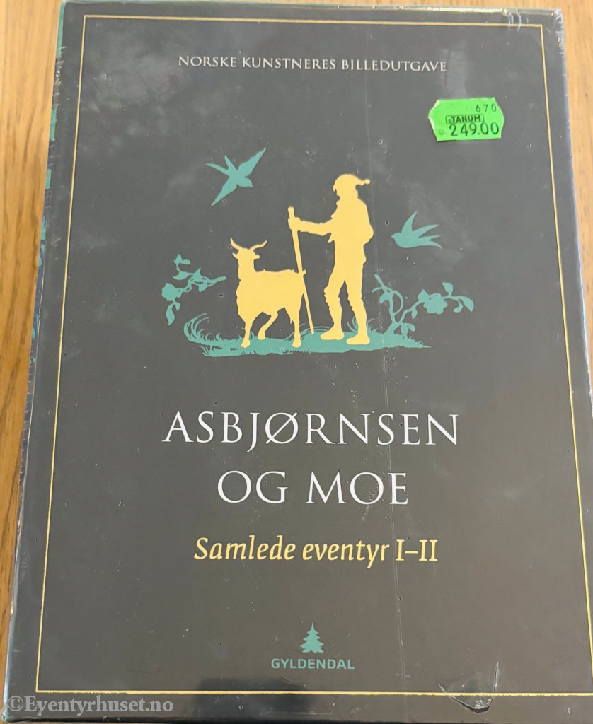 P. Chr. Asbjørnsen og Jørgen Moe. Ukjent. Samlede eventyr I–II. Ny i plast!