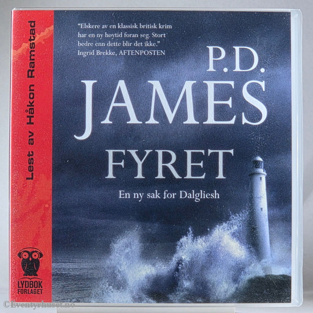 P.D. James 2005 Fyret. Lydbok på CD.