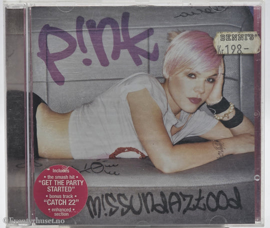 P!nk. 2001. M!ssundaztood. CD.