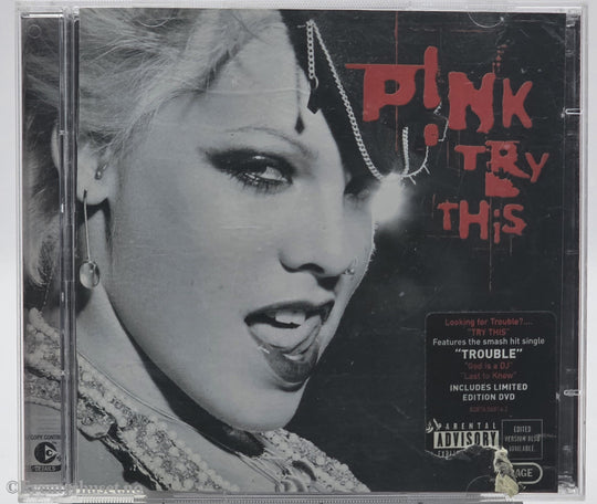 P!nk. 2003. Try This. CD.