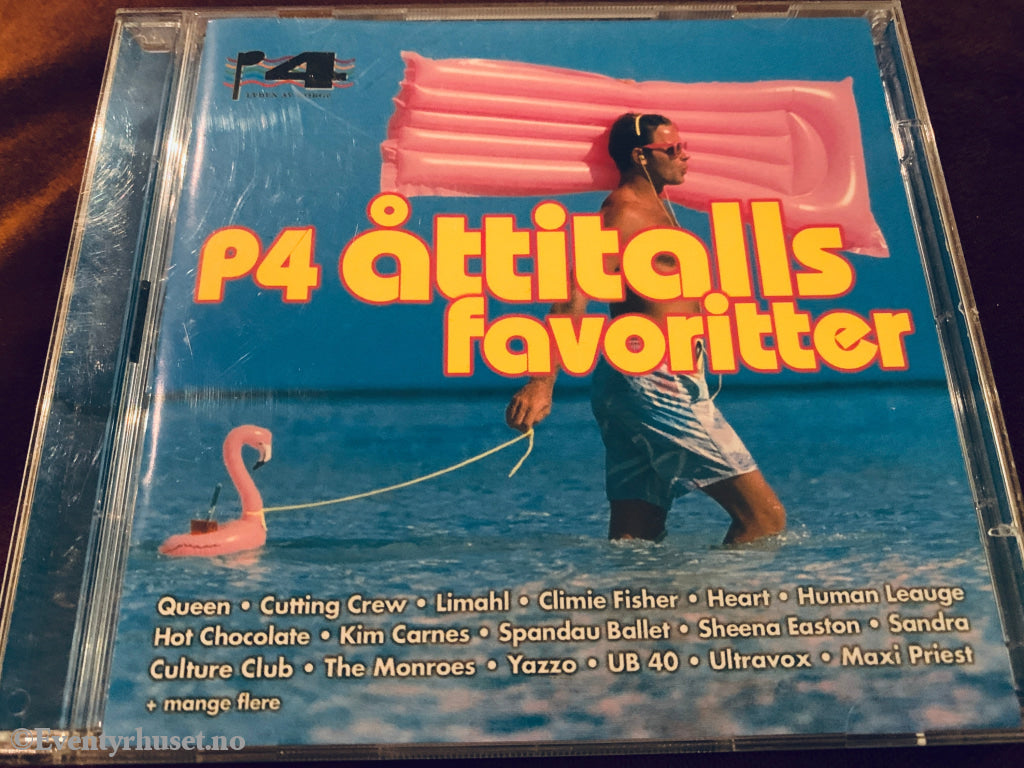 P4 åttitallsfavoritter. CD.