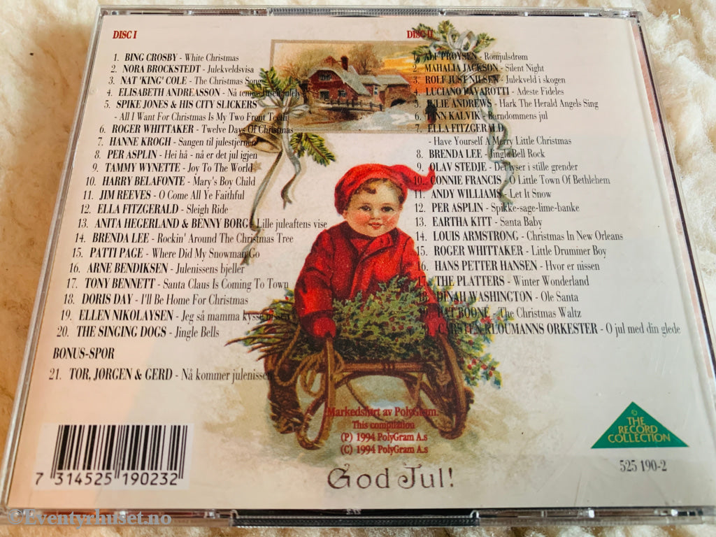 P4's Julefavoritter. 1994. CD.