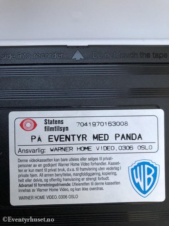 På Eventyr Med Panda. 1995. Vhs. Vhs